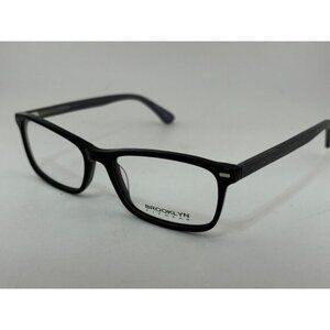 Brooklyn Eyewear - D125 BLACK 54-17-140 Rectangle Eyeglass Frames